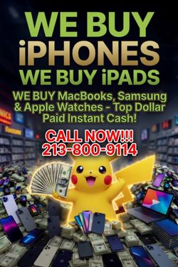 iPhone buyer 17 17 pro max, 16 15, 14, Pad pro, iPad air, MacBook, Samsung