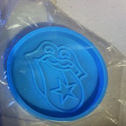 Dallas Cowboys tongue resin phone grip mold