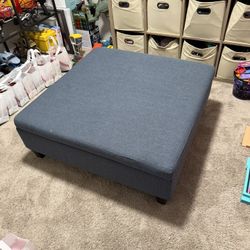 Blue Ottoman