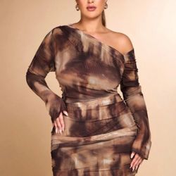 Brown Dress