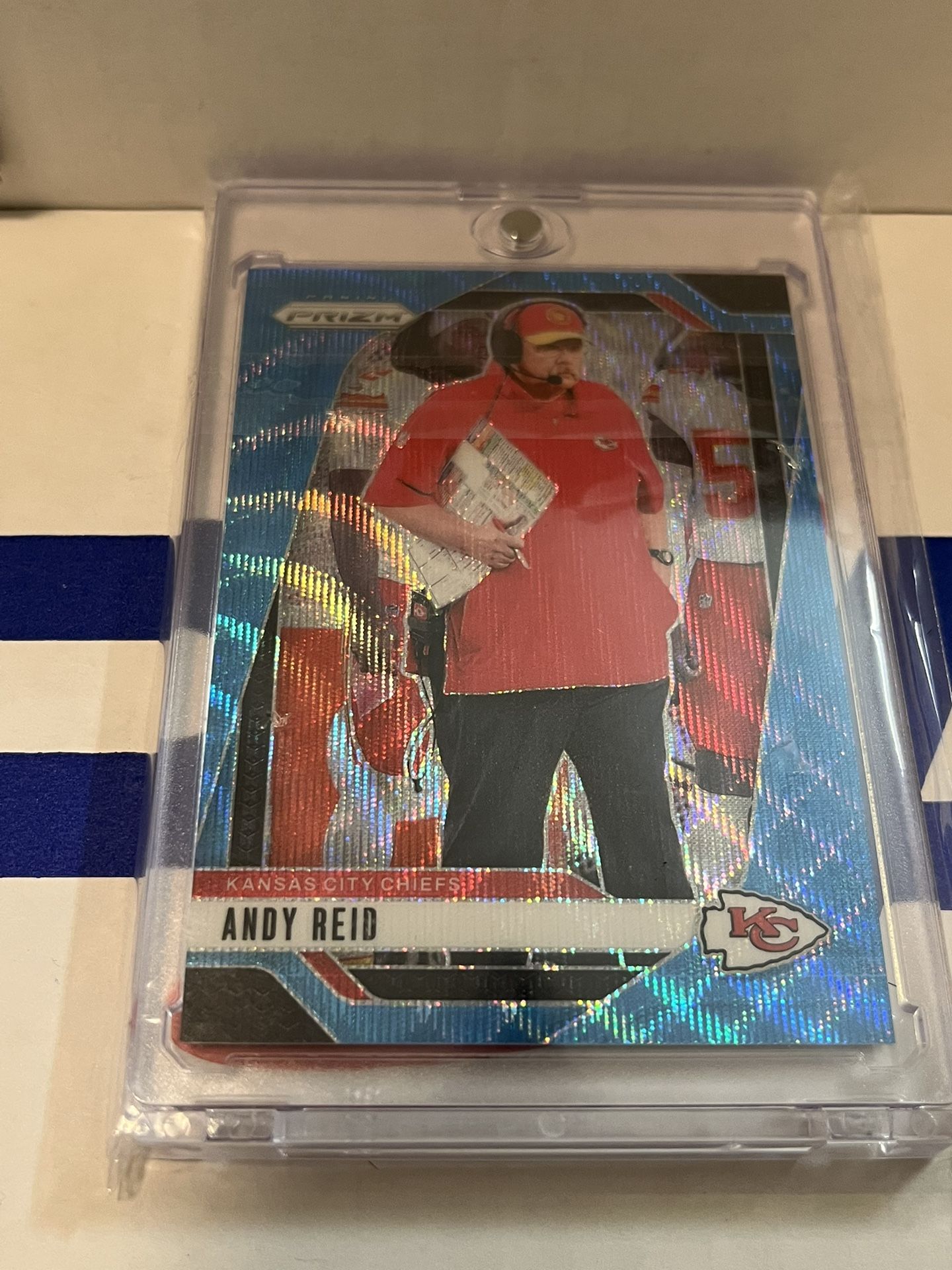 Andy Reid Blue Prizm