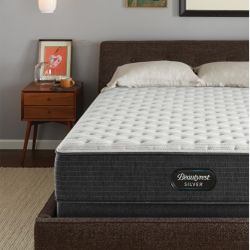 King Beautyrest 12" Silver BRS900 Medium-Firm Mattress