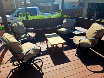 4 outdoor chair cushions