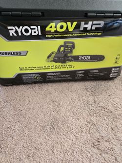 Ryobi 40v chainsaw