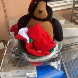 Christmas Bear house Accessory 