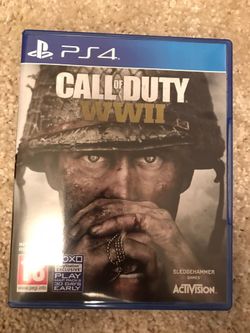 Call of duty world war 2 ps4