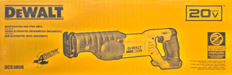 Dewalt 20v reciprocating saw