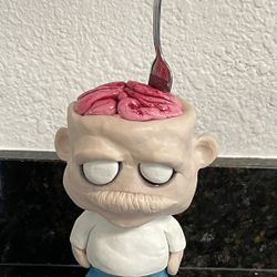Zombie Clay Model