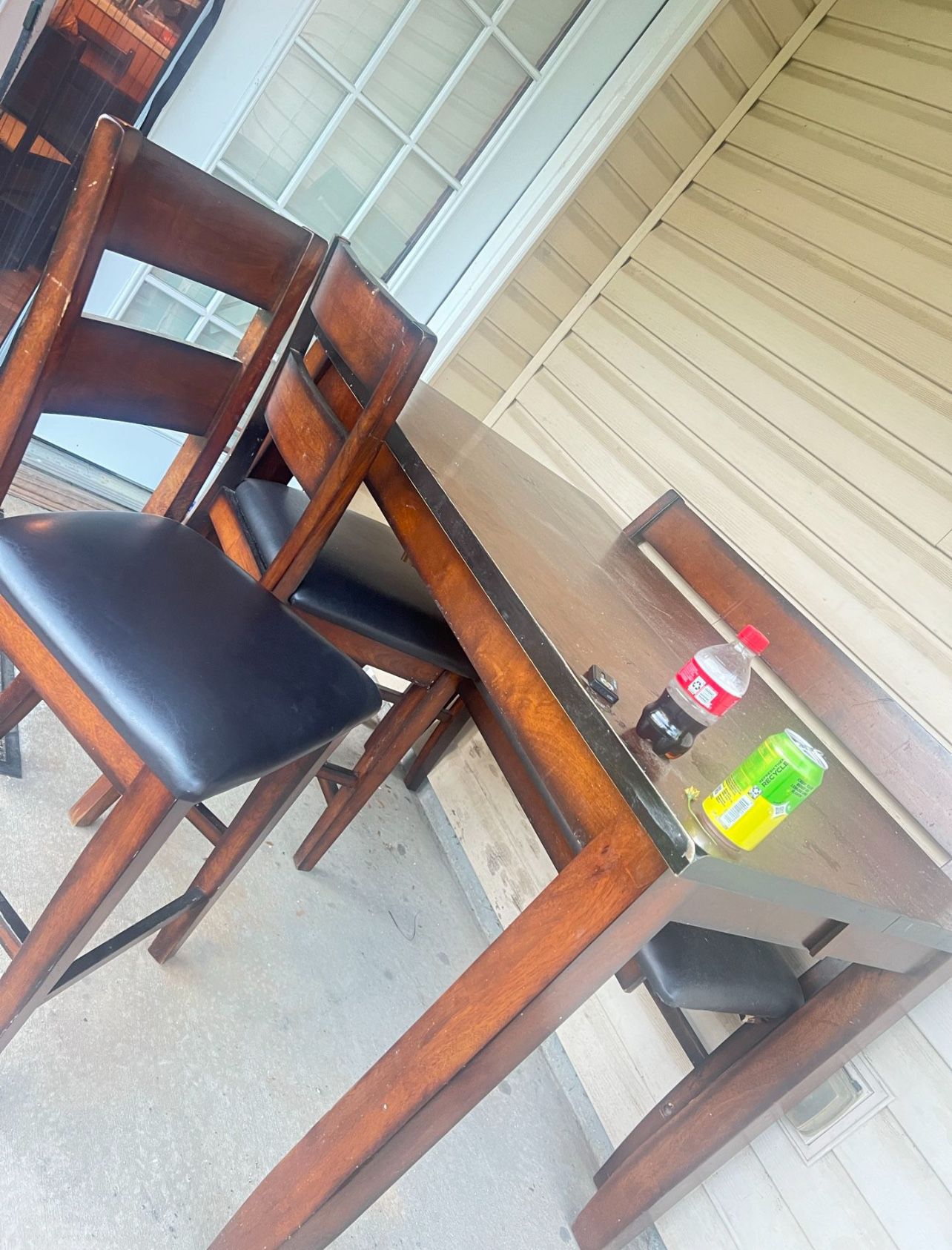 FREE Broken Dining Bench Table Chairs