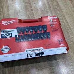 Milwaukee 1/2 Inch Impact Sockets 