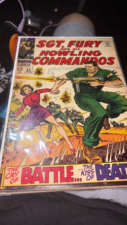 Sgt. Fury and His Howling Commandos #55 Marvel Comic