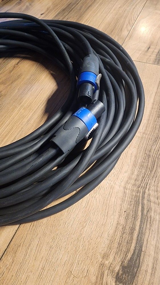 100FT Neutrik SpeakON Speaker Cable 12/2 NL2