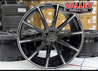 22” Mercedes Benz  Brabus Platinum Edition  22 x 10.5  5x120 66.6 center bore G63 GlC GLC 63 AMG  Limited Edition Wheels  -$1160 Cash and Carry  Finan