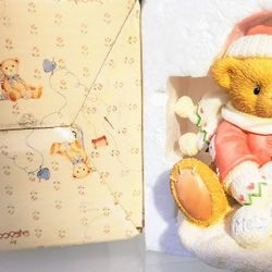 Cherished Teddies Ted "SNOW FUN WHEN YOUR NOT AROUND "