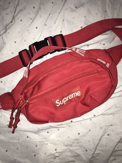 Brand New Supreme SS18 Red Waist Bag Chest Bag Messenger Fanny Pack –  Unisex for Sale in Ossining, NY - OfferUp