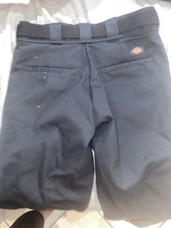Brand New Black Dickies 28 X 30 & New Belt