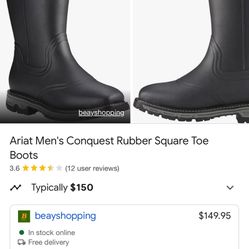 Ariat Rubber Boots