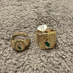 Gold Plated Rings 