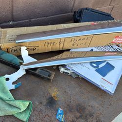 1949 50 Shark Fins.  2 Door. Fits Chevy