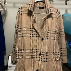 Tahari Coat Long size L