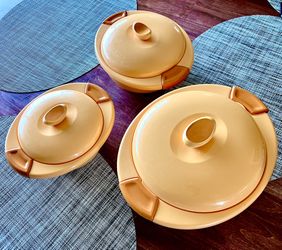 InDit Vintage ThermaWare 3pc Set Hot/ColdFood Carrier , India’s Tupperware