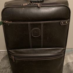 Leather Luggage Bag