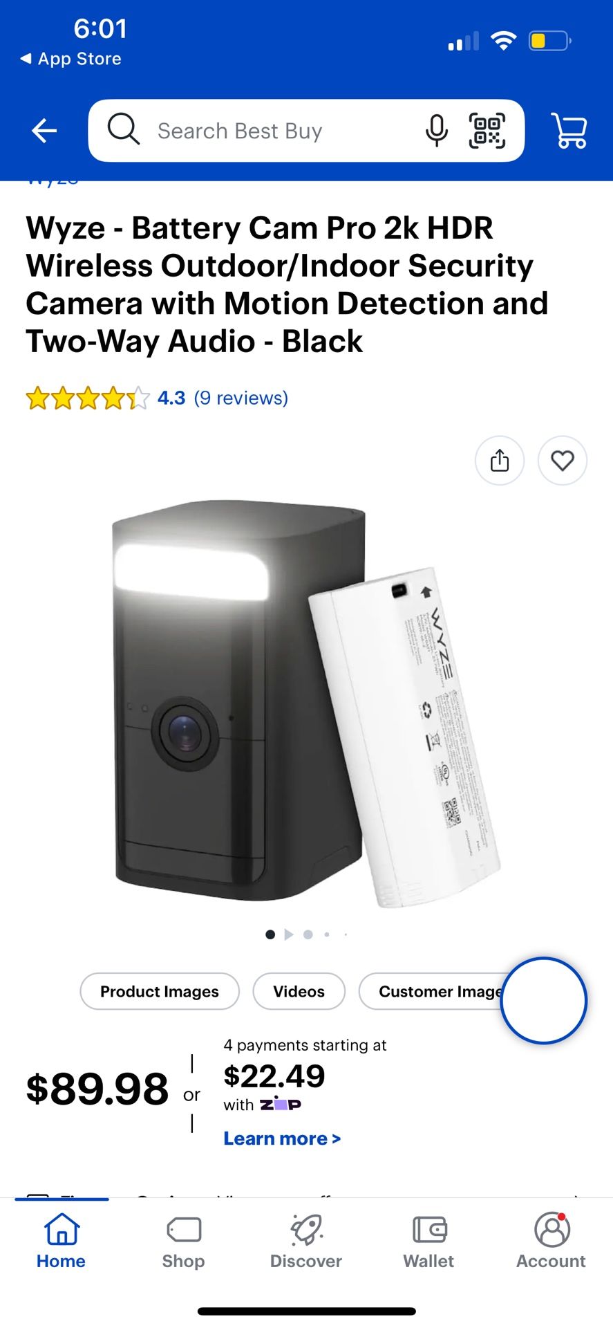Wyze Battery Cam Pro