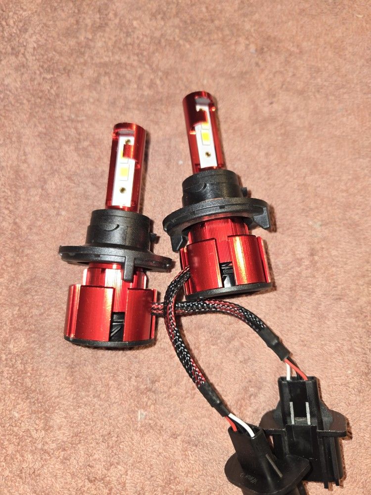 2 Led Headlight Bulbs