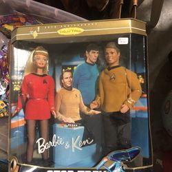 Star Trek Barbie Set