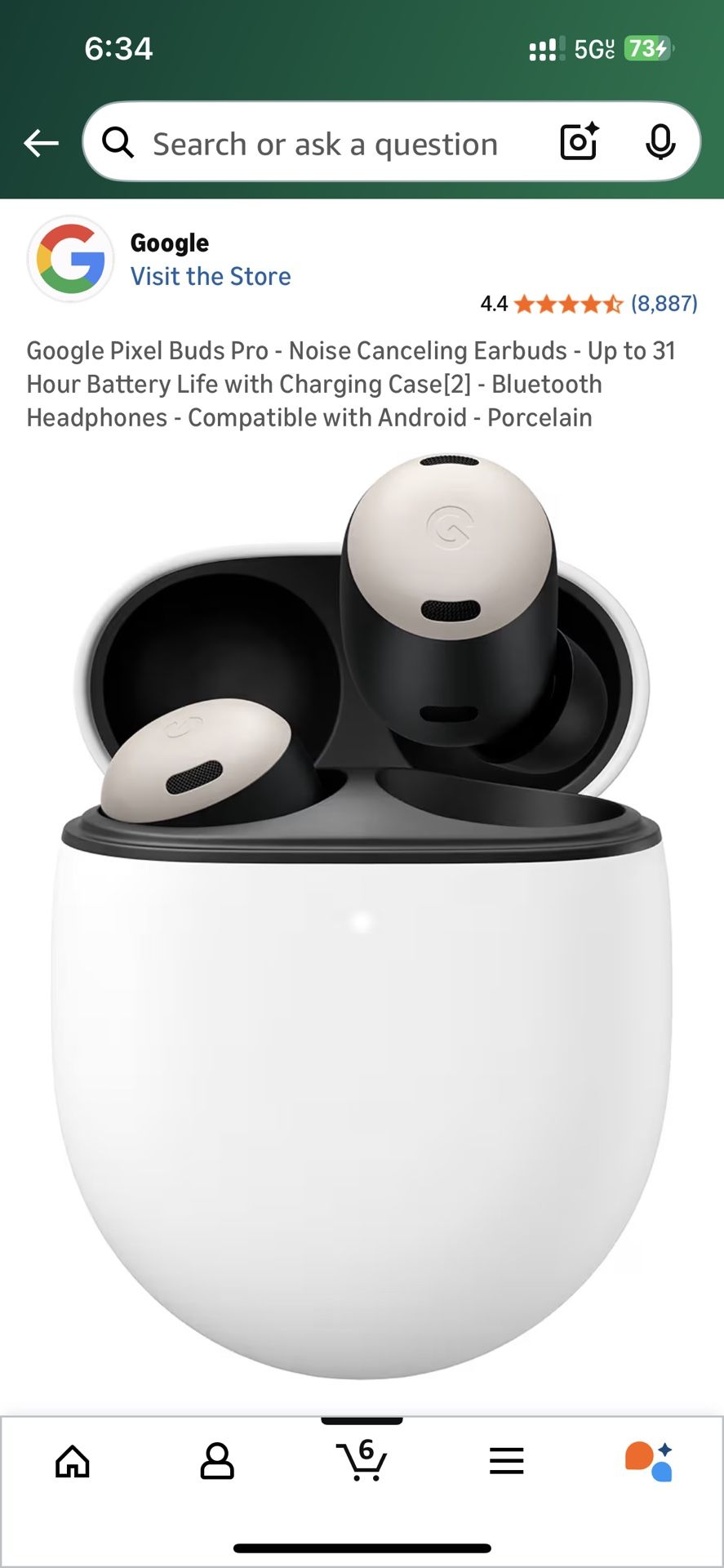 Pixel Buds Pro (wireless) / Porcelain / includes wireless charging case