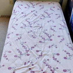 Ashley Furniture twin metal bed with mattress