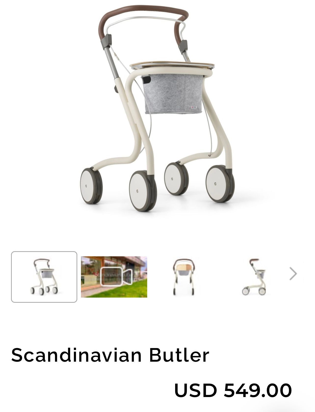 Scandinavian Butler Stroller
