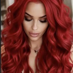 Gorgeous Wig Red