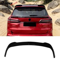 Fits 2019-2026 BMW X5 G05 MP Style Gloss Black Rear Window Roof Spoiler Wing ABS