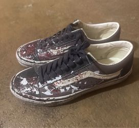 Vans Old Skool 36 Paint Splatter 'Paint Splatter Charcoal Grey' men’s size 10.5