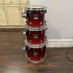 Yamaha Stage Custom Advantage Toms (10”, 12”, 14”)