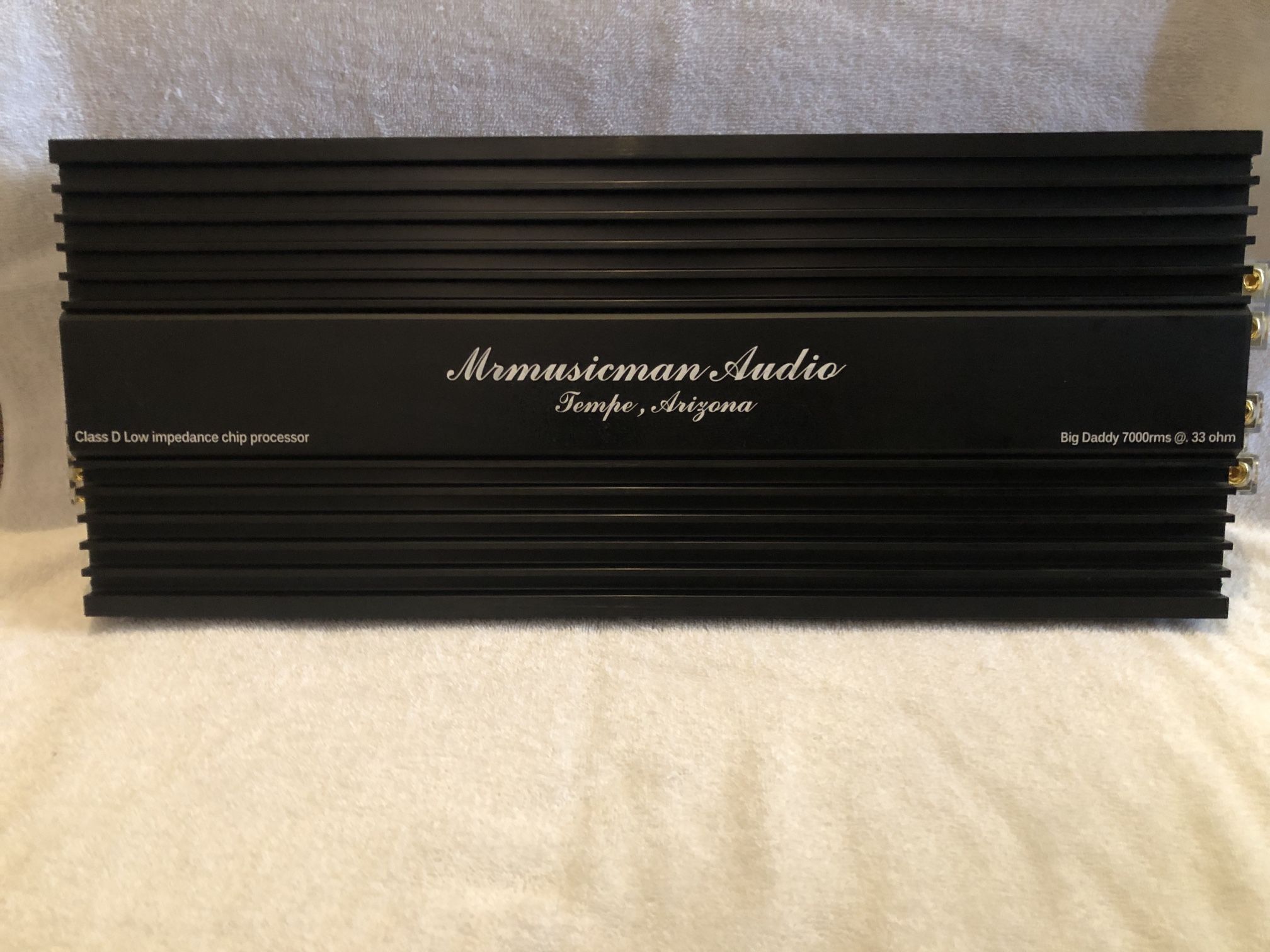 Mrmusicman Audio 7000RMS class D Mono Amplifier - $699