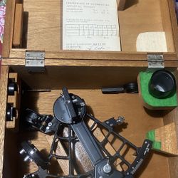 VINTAGE SEXTANT TELESCOPE 150.00