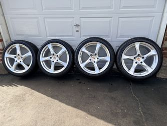 19” (5/130) Porsche 718 Cayman Sport Edition Rims and Tires
