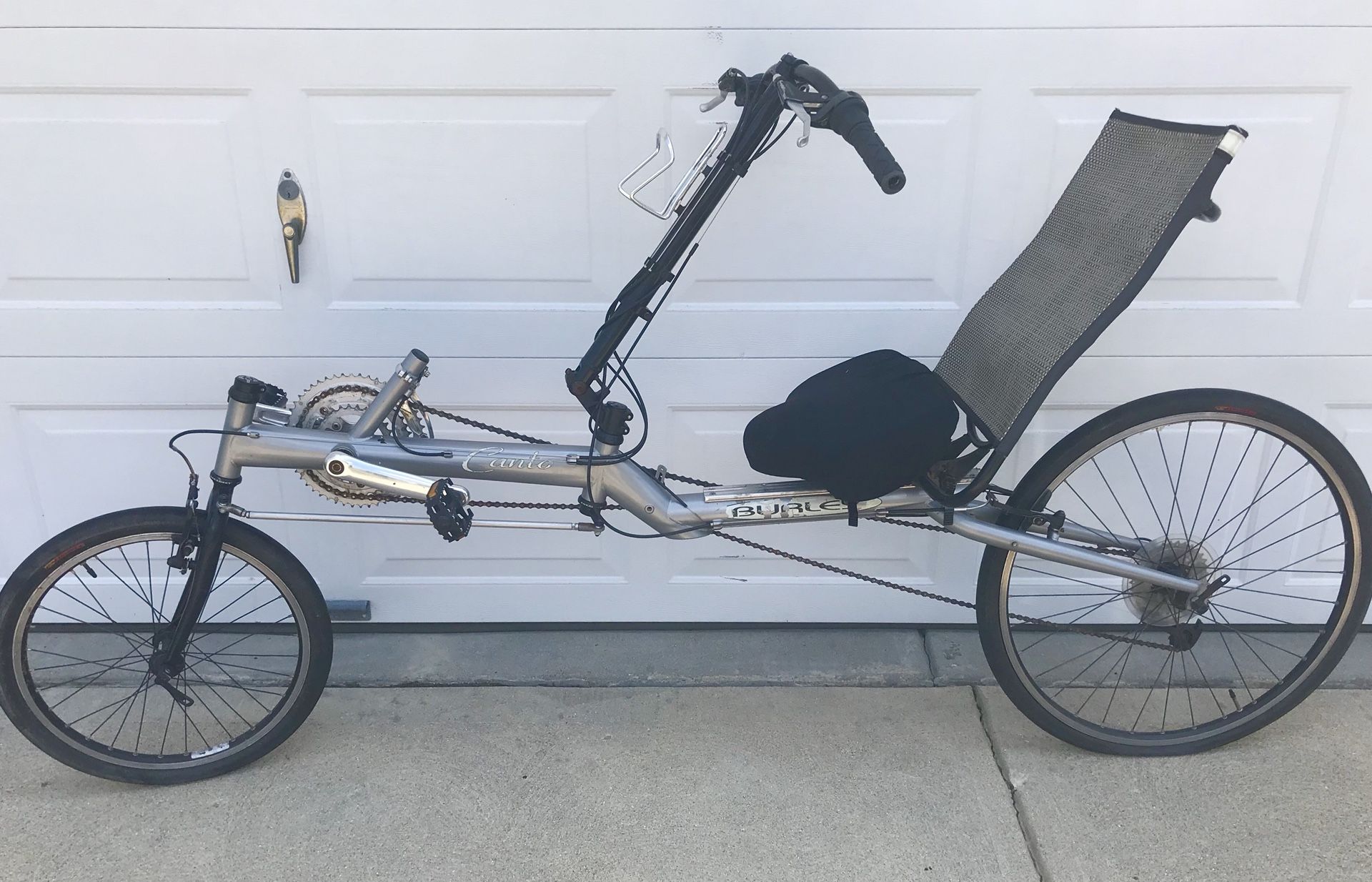 Burley recumbent 2024 for sale