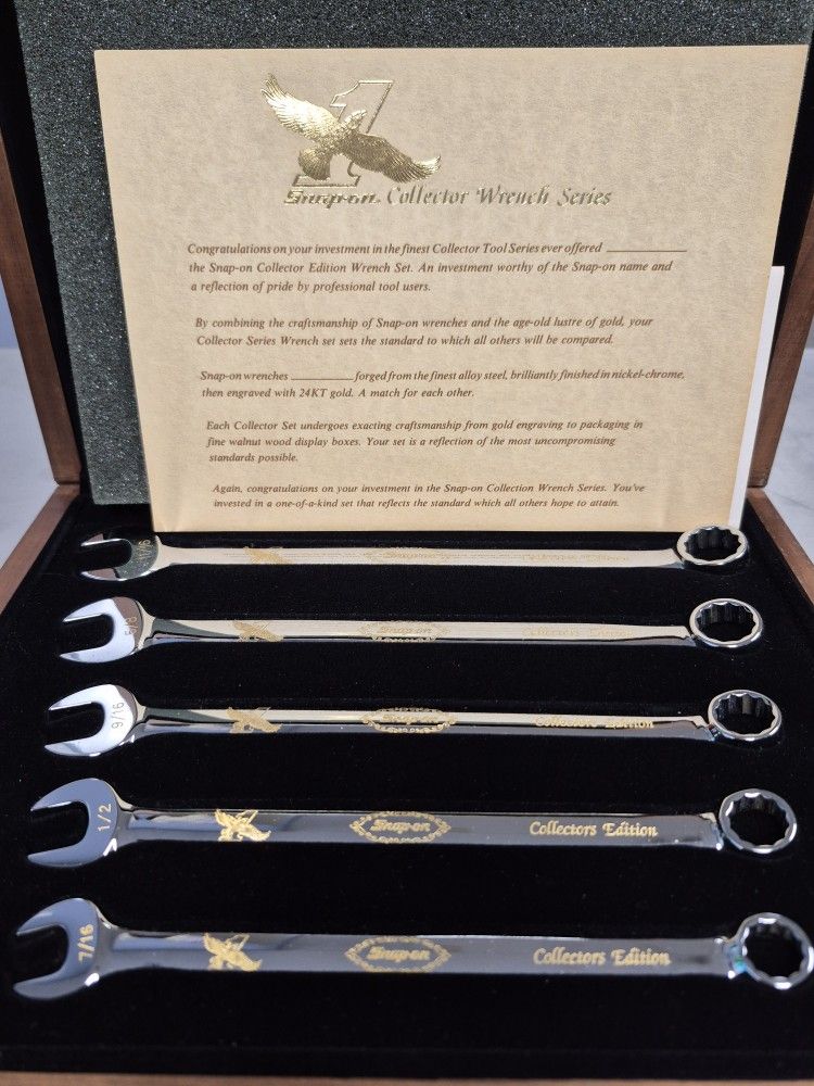 Snap On Collectable Wrench Set