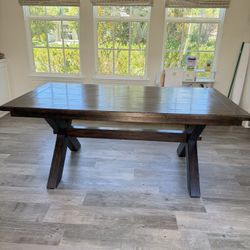 Used Pottery Barn Toscana Dining Table 