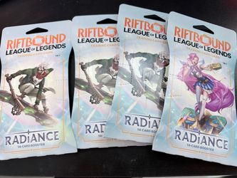 Riftbound radiance boosters