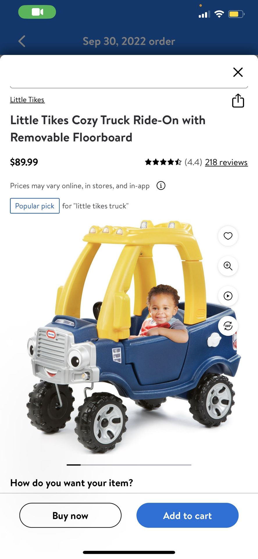 Little Tikes Cozy Truck