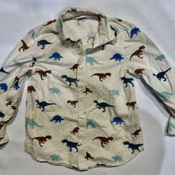 Dinosaur long sleeve boys size 5/6
