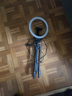 LED Ring Light with Tripod Stand and Phone Holder