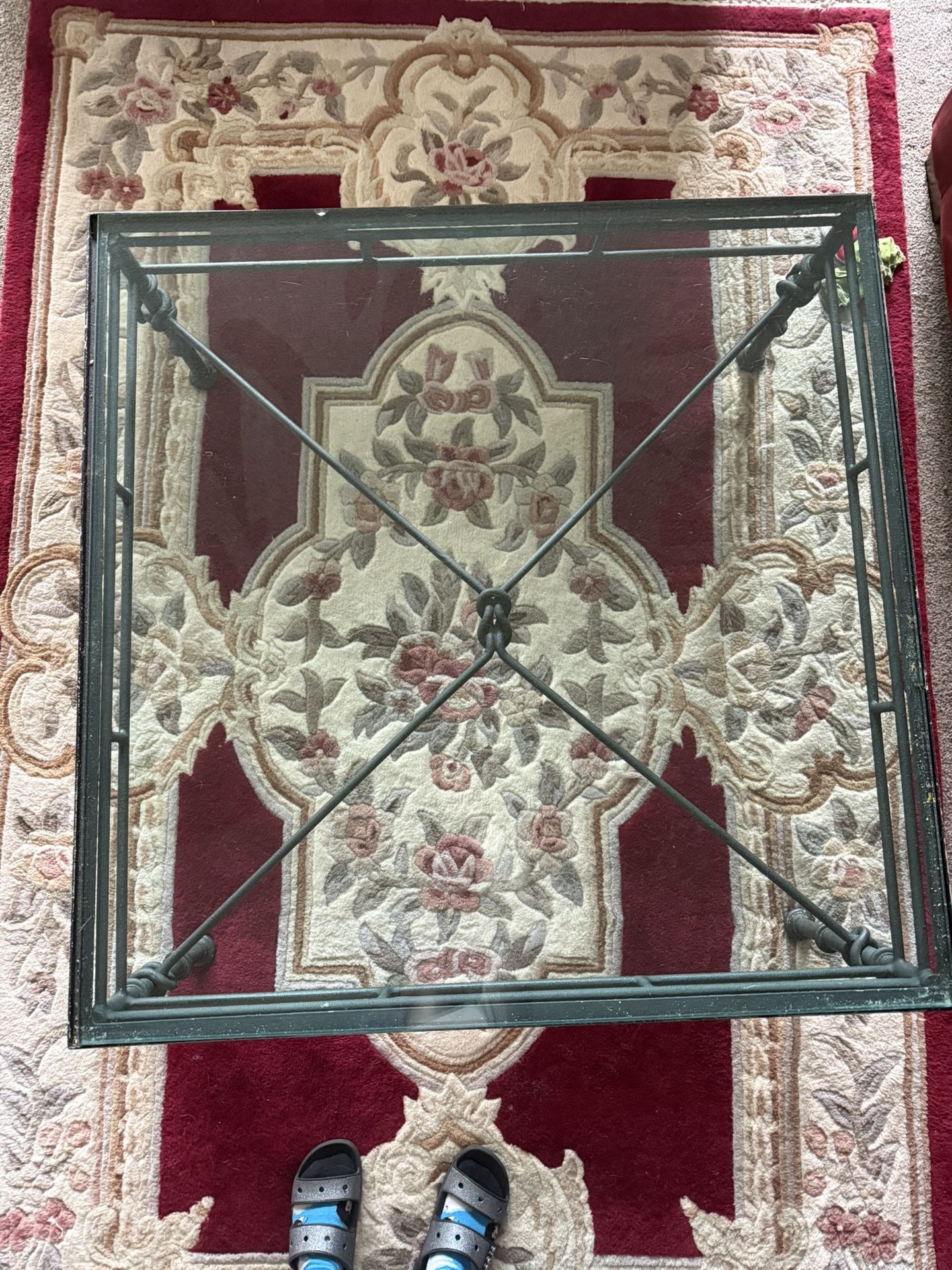 Indoor or Outdoor Glass Table