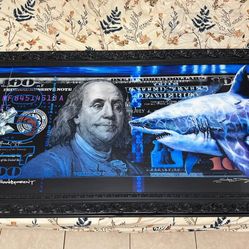 Steve Diossy x Josh Leidolf Shark Tank Limited Edition Art 5/10