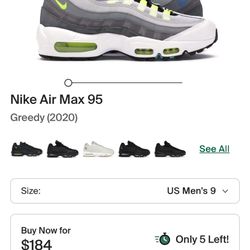 Nike Air Max 95s ‘Greedy’