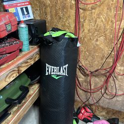 Ever Last Punching Bag And Competitor Bench